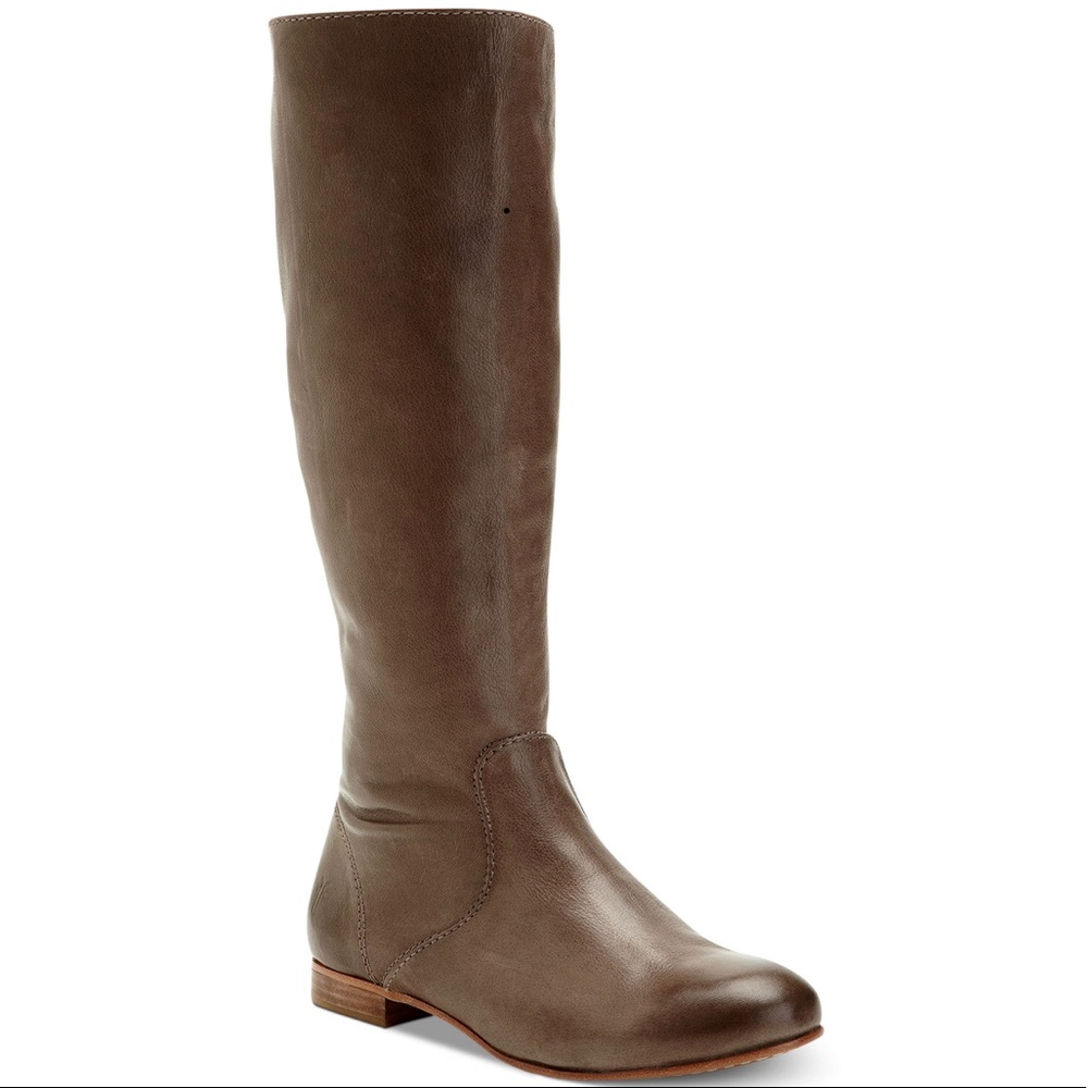 Frye Jillian Half Zip Tall Boots